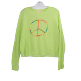 LISA TODD PEACE TOPS LIME XS