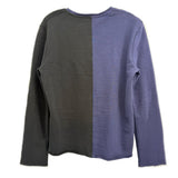GOLDIE TWO TONE TOPS BLK/NAVY XS