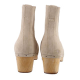 FRYE SUEDE BOOTIES BEIGE 7 US