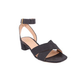 FRANCO SARTO HEELED SANDALS BLACK 10 US