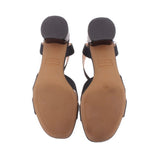 FRANCO SARTO HEELED SANDALS BLACK 10 US