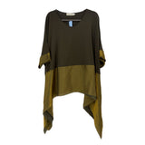 MIDALI TOUJOURS TUNIC TOPS GREEN S