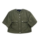 VERONICA BEARD SHORT SLEEVE JACKETS GREEN M