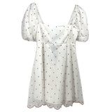 HILL HOUSE POLKA DOT DRESSES WHITE S