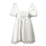 HILL HOUSE POLKA DOT DRESSES WHITE S