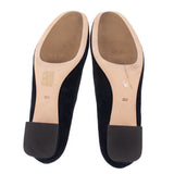 TORY BURCH GIGI SUEDE PUMP FLATS NAVY 8 US