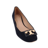 TORY BURCH GIGI SUEDE PUMP FLATS NAVY 8 US