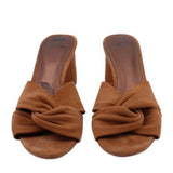PAIGE HEELED SANDALS BROWN 8.5 US