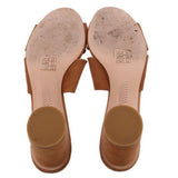 PAIGE HEELED SANDALS BROWN 8.5 US