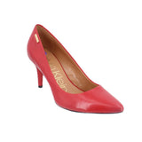 CALVIN KLEIN LEATHER HEELS RED 8 US