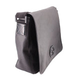 GUCCI INTERLOCKING G MESSENGER CROSSBODYS BLACK