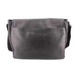 GUCCI INTERLOCKING G MESSENGER CROSSBODYS BLACK