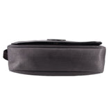 GUCCI INTERLOCKING G MESSENGER CROSSBODYS BLACK