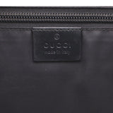 GUCCI messenger crossbody bag interior label near zipper closure