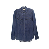 RAG & BONE TOP DENIM BLUE M