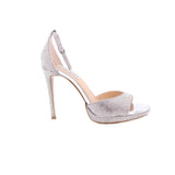 STEVE MADDEN STUDDED HEELS SILVER 8 US