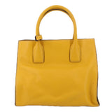 PRADA SHOPPING TOTE CROSSBODYS YELLOW