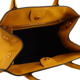 PRADA SHOPPING TOTE CROSSBODYS YELLOW