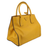 PRADA SHOPPING TOTE CROSSBODYS YELLOW
