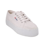 SUPERGA PLATFORM SNEAKERS WHITE 8.5 US