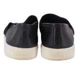 VINCE PERFORATED FLATS BLACK 9 US