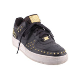 NIKE STUDDED AIR FORCE 1 SNEAKERS BLACK 8.5 US