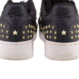 NIKE STUDDED AIR FORCE 1 SNEAKERS BLACK 8.5 US