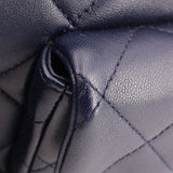 CHANEL TRENDY LARGE SHOULDER BAGS NAVY