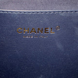 CHANEL TRENDY LARGE SHOULDER BAGS NAVY