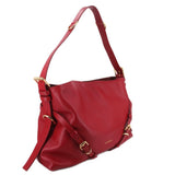 GIVENCHY VOYOU MEDIUM SHOULDER BAGS RED