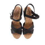 KORK-EASE CORK SANDALS BLACK 7 US