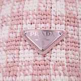 PRADA HOUNDSTOOTH BUCKET HATS PINK M