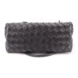 BOTTEGA ANDIAMO TOP HANDLE CROSSBODYS BLACK
