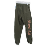 BOYS LIE HOODIE/PANTS 2 PC GREEN XS/S