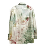 ACNE STUDIOS PRINT TOPS GREEN XS