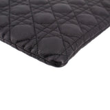 DIOR LARGE CARO CLUTCHES BLACK