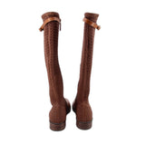COLE HAAN TALL BOOTS BROWN 9 US