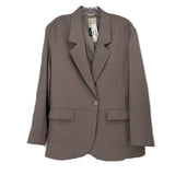 VUORI ONE BUTTON BLAZERS TAUPE XS