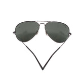 RAY-BAN RB3026 AVIATOR LARGE METAL II SUNGLASSES BLACK