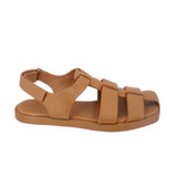 VINCE FLAT SANDALS BROWN 8 US