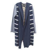 BIYA CARDIGAN SWEATERS BLUE M
