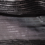 PRADA Re Edition Chain Tote interior lining with jacquard logo pattern
