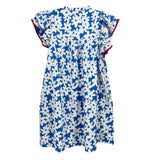 THML PRINT DRESSES BLUE S