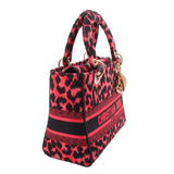 CHRISTIAN DIOR D-LITE CANVAS CROSSBODYS PINK