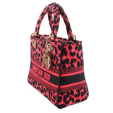 CHRISTIAN DIOR D-LITE CANVAS CROSSBODYS PINK