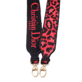 CHRISTIAN DIOR D-LITE CANVAS CROSSBODYS PINK
