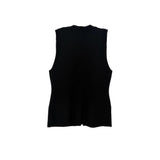 PISTOLA KNIT VEST BLACK M