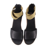 SOREL PLATFORM SANDALS BLACK 9 US