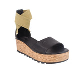 SOREL PLATFORM SANDALS BLACK 9 US