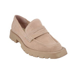 DOLCE VITA SUEDE LOAFERS NUDE 8